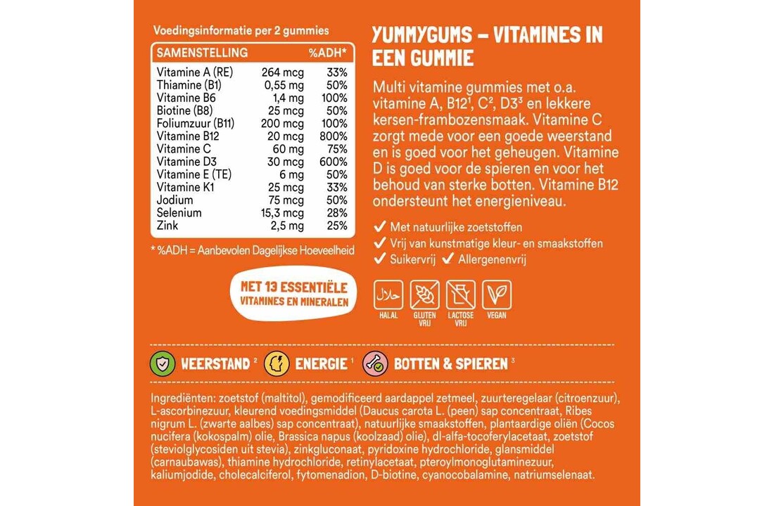 Multi+ Gummies - 60pcs