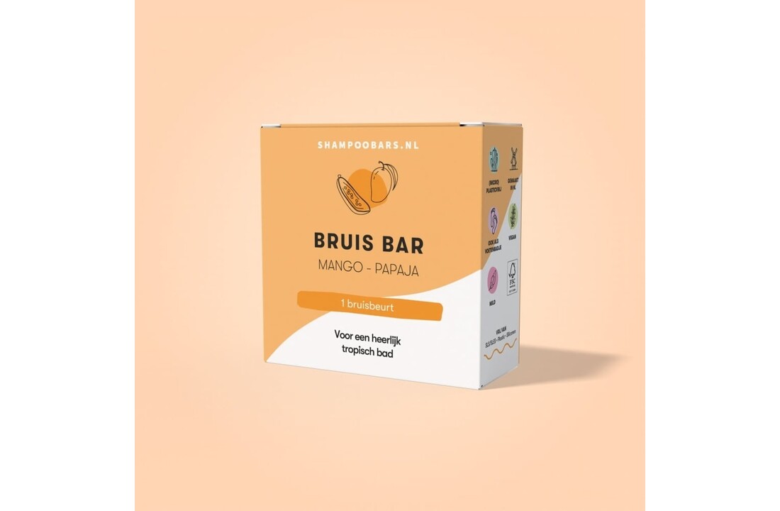 Bruis Bar Mango - Papaya - 60g