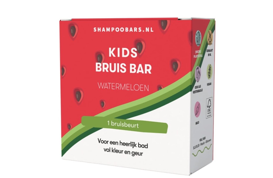Bruis Bar Kids Watermeloen - 60g