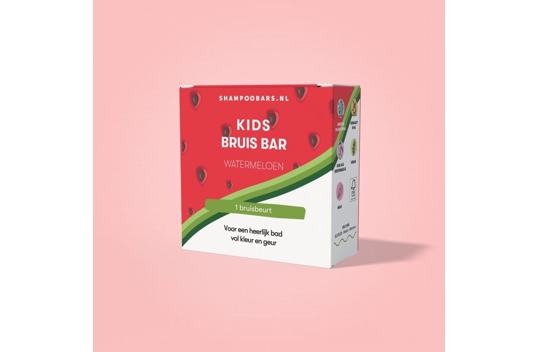Bruis Bar Kids Watermeloen - 60g
