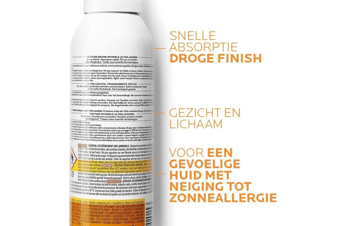 Anthelios Ultra-Light Invisible Spray SPF50+ - 200ml
