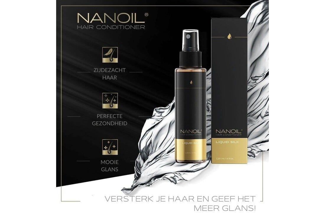 Nanoil Liquid Silk Conditioner - 125 ml