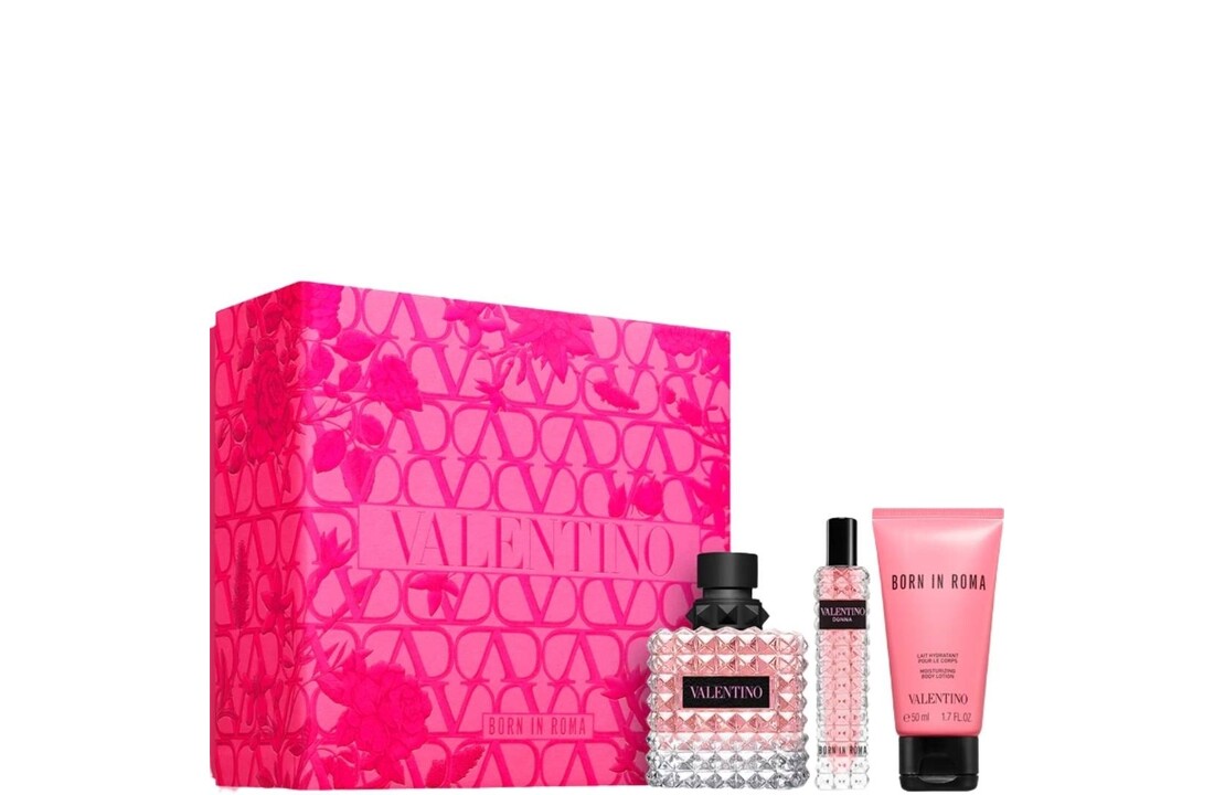 Born In Roma Donna Giftset Eau de Parfum - 100ml+15ml+50ml