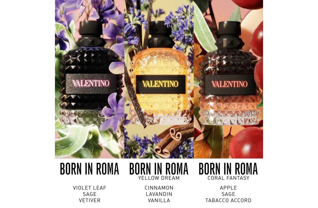 Born In Roma Coral Fantasy Uomo Eau de Parfum - 50ml
