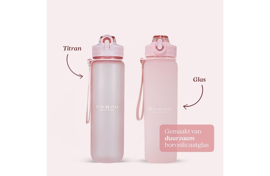 Bloom Glass Bottle - 1 Liter
