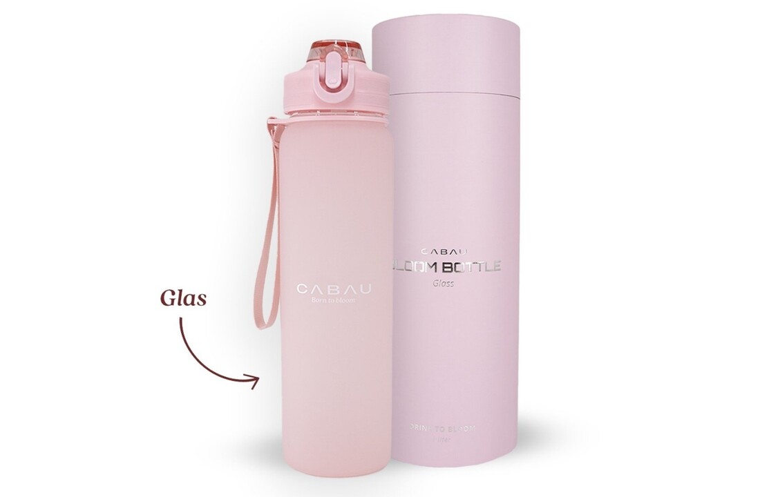 Bloom Glass Bottle - 1 Liter