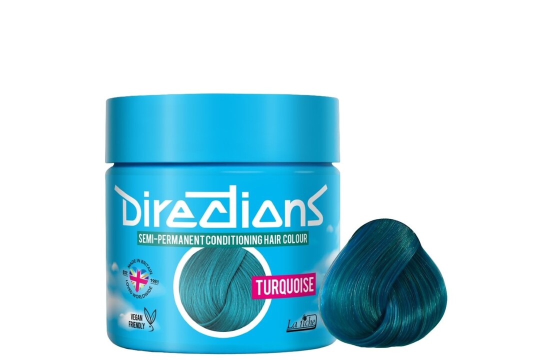 Directions Semi-Permanent Turquoise Color - 88ml