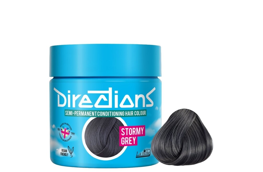Directions Semi-Permanent Stormy Grey Color - 88ml