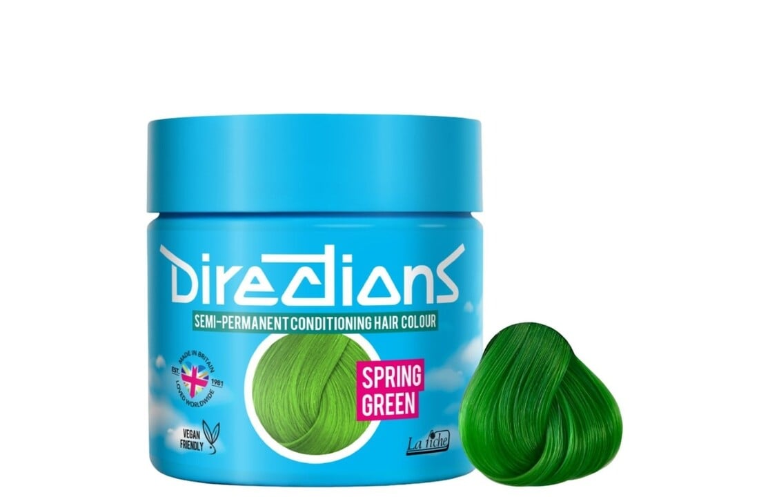 Directions Semi-Permanent Spring Green Color - 88ml