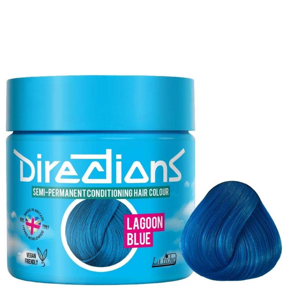 Directions Semi-Permanent Lagoon Blue Color - 88ml