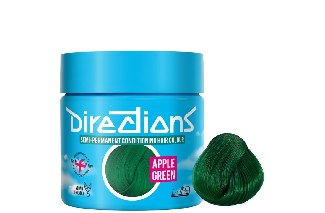 Directions Semi-Permanent Apple Green Color - 88ml