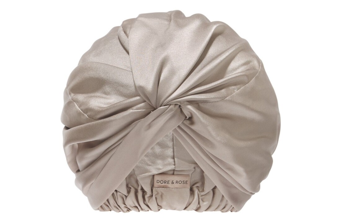 Premium Silk Bonnet Taupe