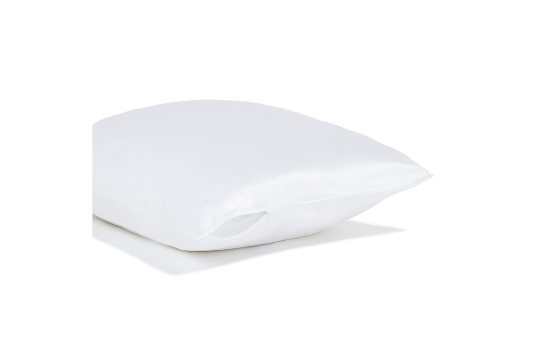 Premium Silk Pillowcase White - 60x70