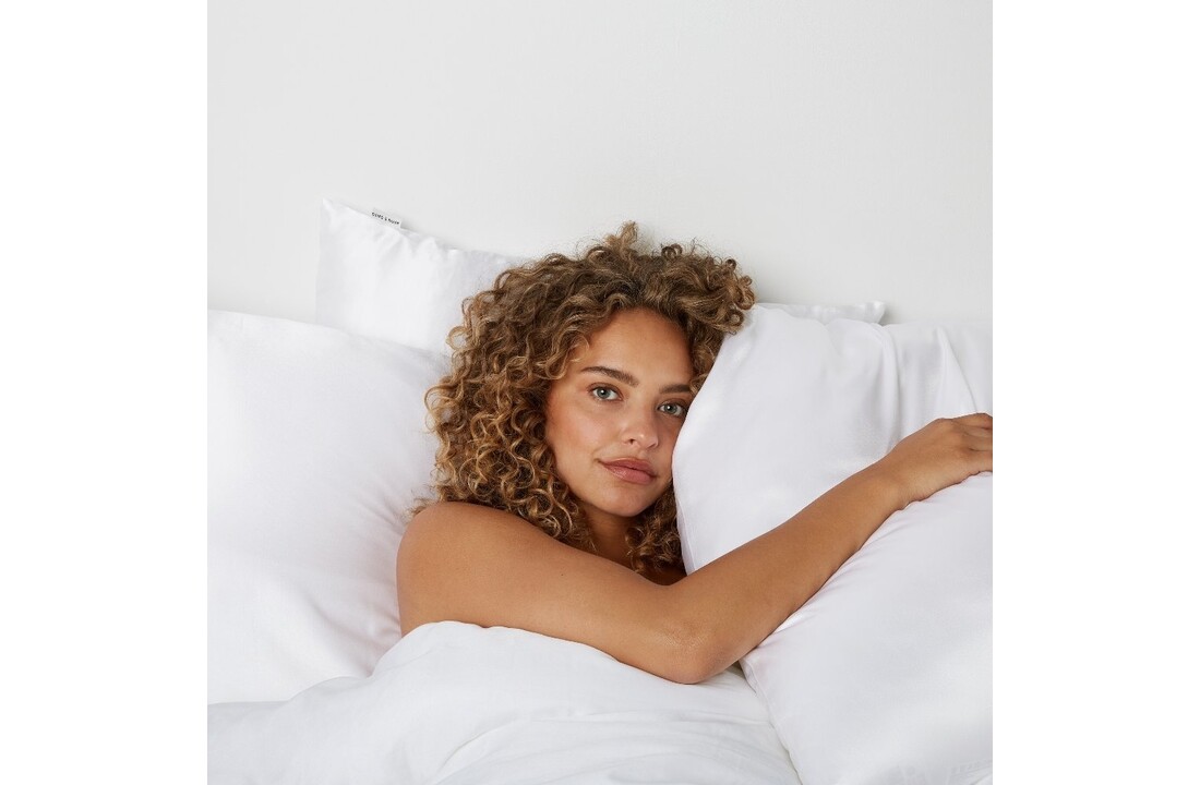Premium Silk Pillowcase White - 60x70