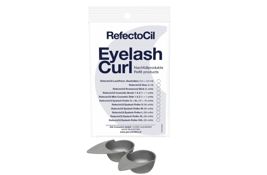 Eyelash Curl Refill Comsetic Dish 1+2