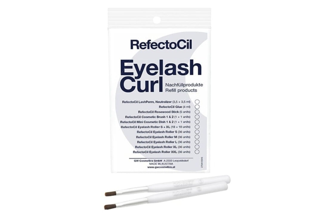 Eyelash Curl Refill Brush 1+2