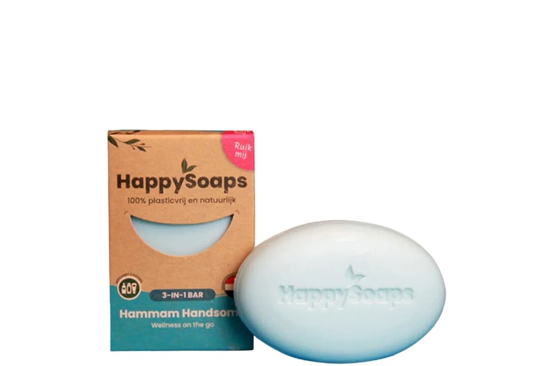 3-in-1 Hair, Body & Face Bar - Hammam Handsome - 70gr