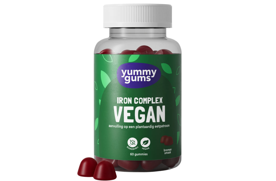 Iron Vegan Complex Gummies - 60pcs