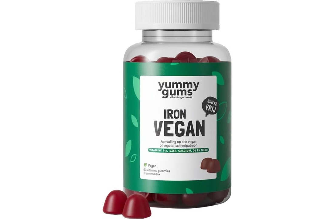Iron Vegan Complex Gummies - 60pcs