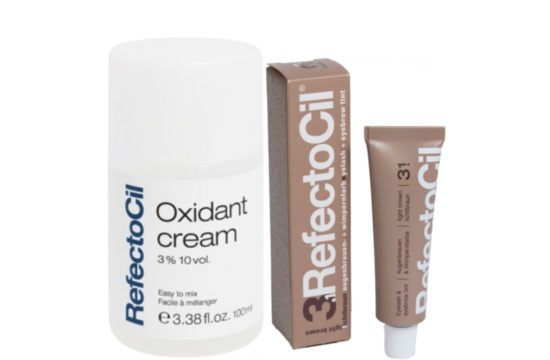 Wenkbrauwverf Oxidant Cream Set - 15+100ml