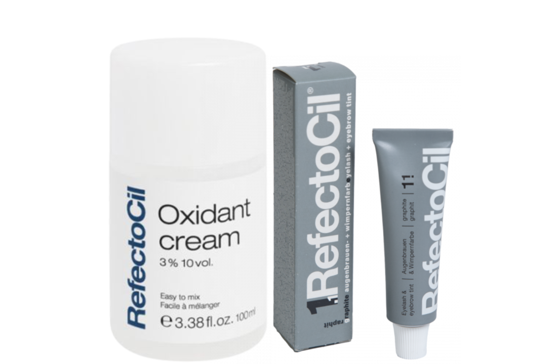 Wenkbrauwverf Oxidant Cream Set - 15+100ml
