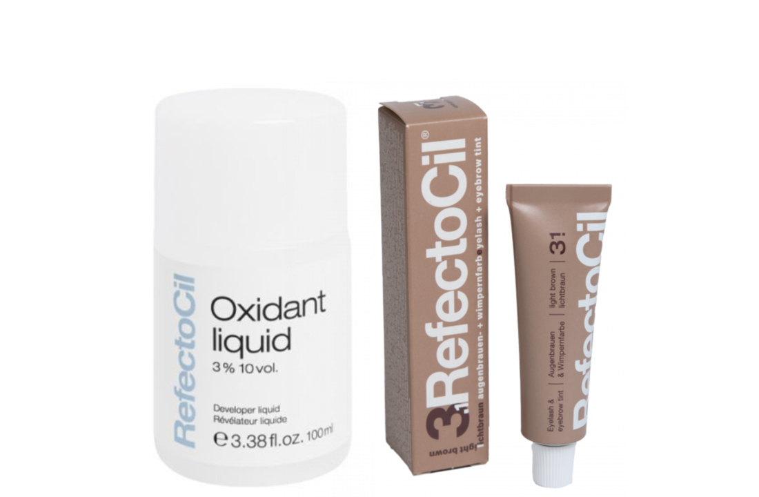 Wenkbrauwverf Oxidant Liquid Set - 15+100ml