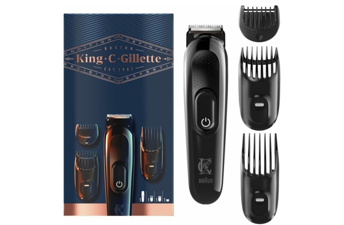 King C. Gilelette Wireless Beard Trimmer Kit