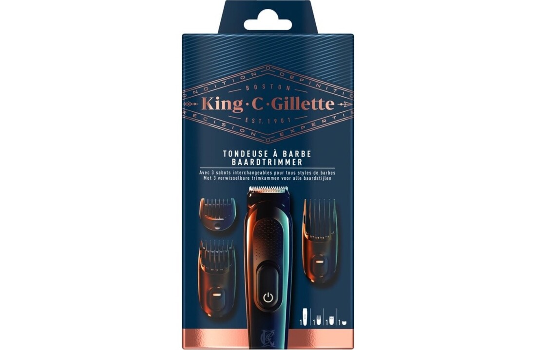King C. Gilelette Wireless Beard Trimmer Kit