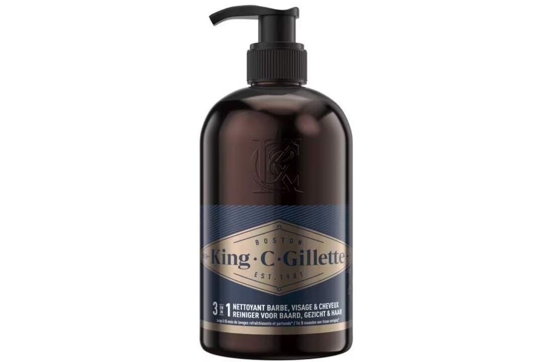 King C. Gillette Beard and Face Cleanser - 350ml