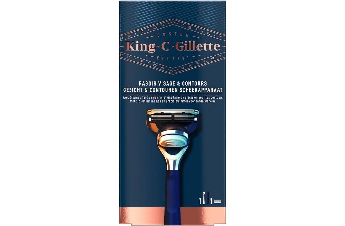 King C. Gillette Shave and Edging Razor