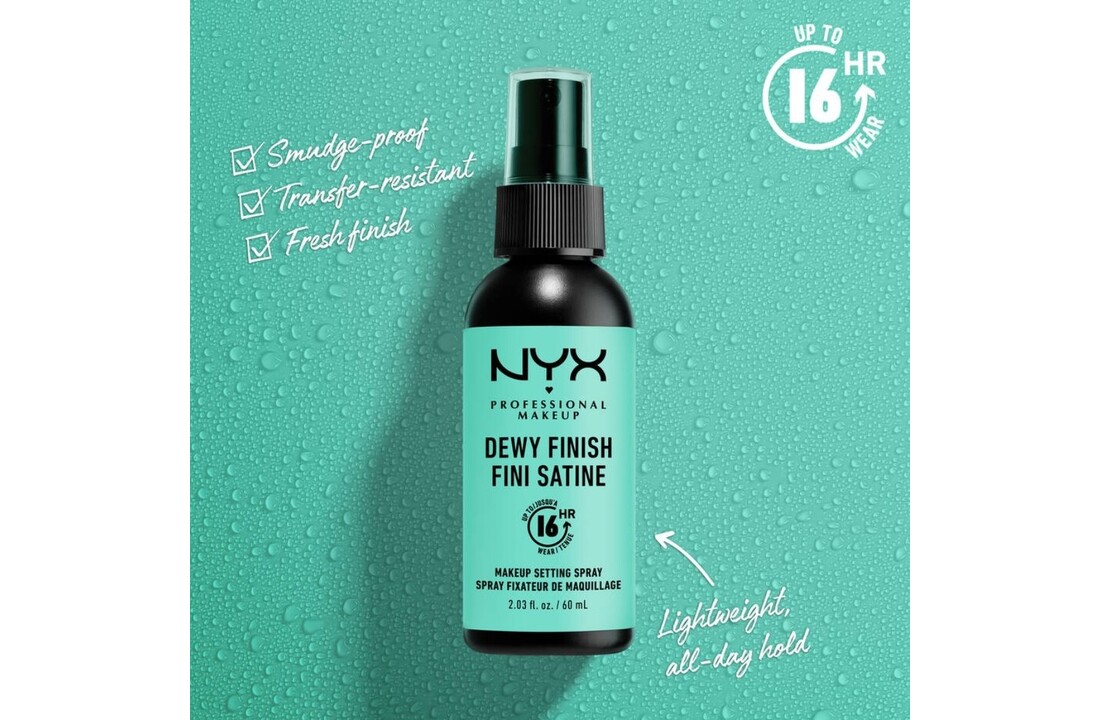 Dewy Finish Makeup Setting Spray - 60ml