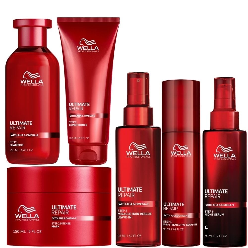 WELLA ULTIME REPAIR 5個セット Wella Ultimate Repair 5-Step Set Shop voll bei Beautykaufen