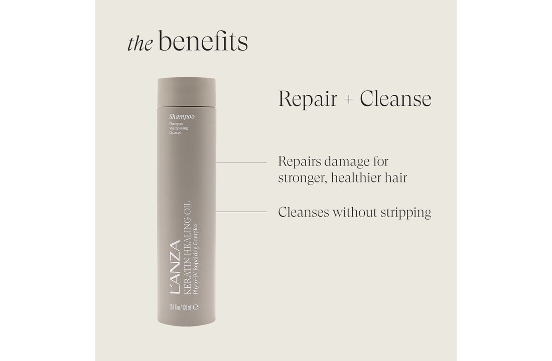 Keratin Healing Oil Lustrous Shampoo - 300ml