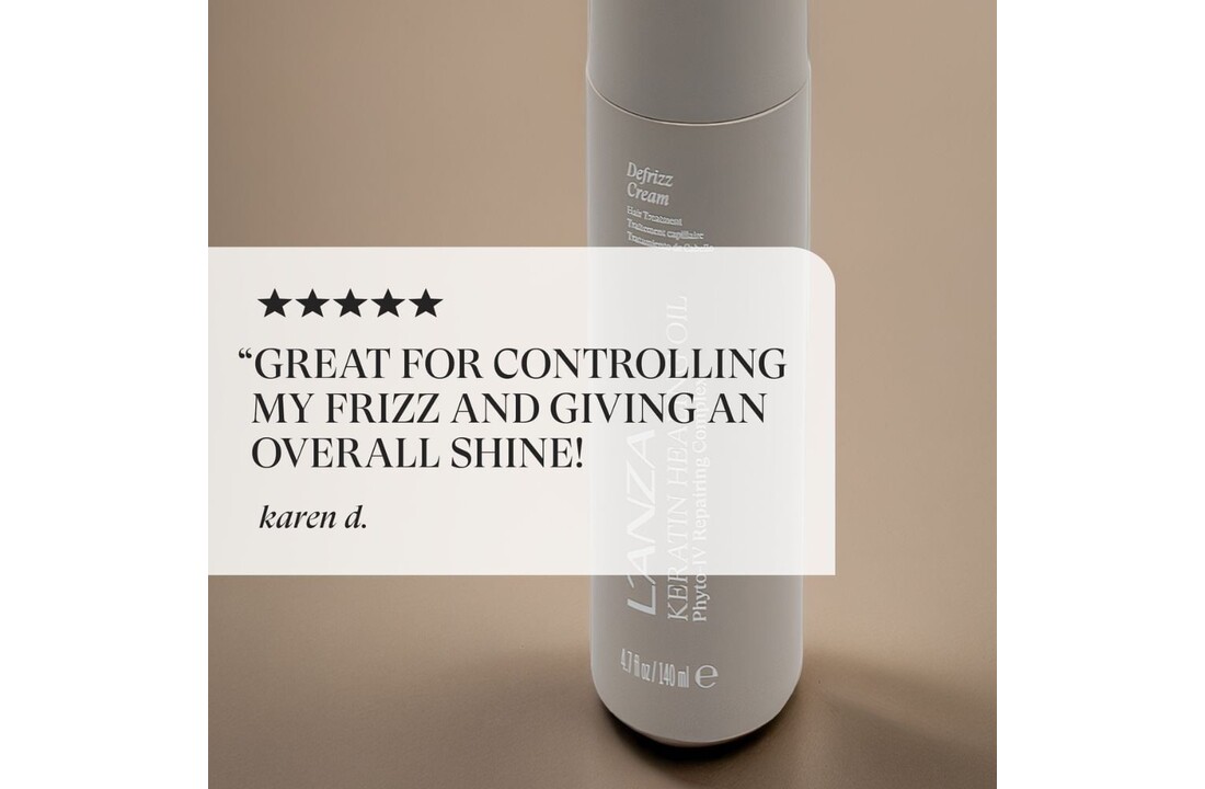 Keratin Healing Oil Defrizz Cream - 140ml