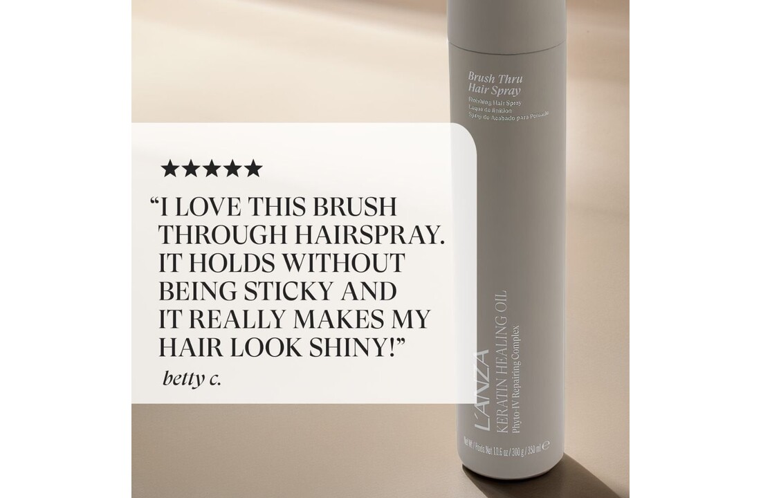 Keratin Healing Oil Brush Thru Hair Spray - 350ml