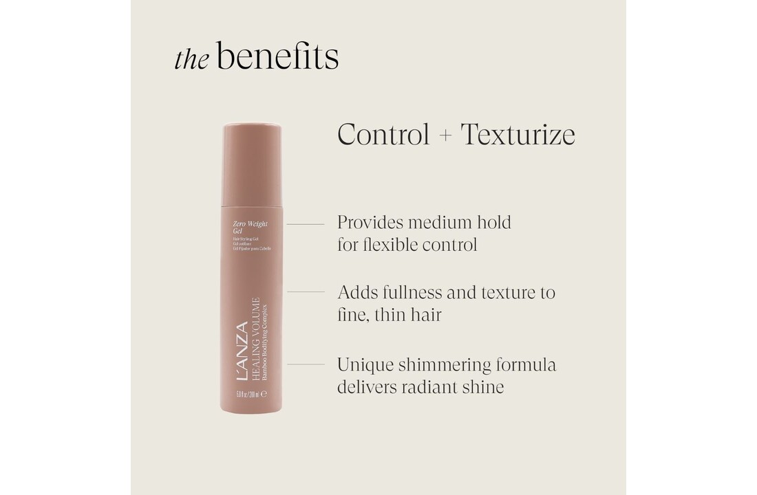 Healing Volume Zero Weight Gel - 200ml