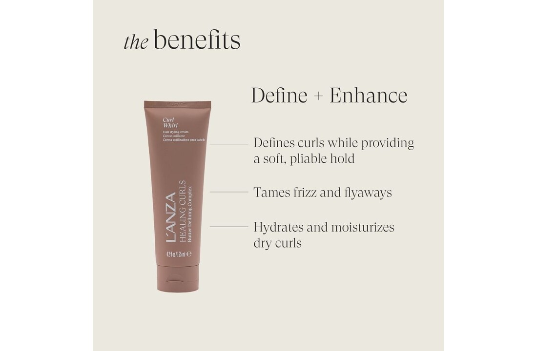 Healing Curls Curl Whirl Defining Crème - 125ml