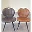 WoonMax Eettafelstoel Miracle - Trendy eetkamerstoel met retro design