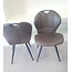 WoonMax Eettafelstoel Miracle - Trendy eetkamerstoel met retro design