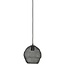 Light en Living Hanglamp NOLA gaas glans zwart Ø18x20 cm van Light & Living