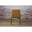 Tower Living Eetkamerstoel Santo met armleuning - cognac, grijs, antraciet en bruin