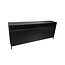 Tower Living Dressoir Paterno mango zwart 200 cm
