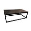 Tower Living Salontafel Paterno Mango zwart rechthoekig