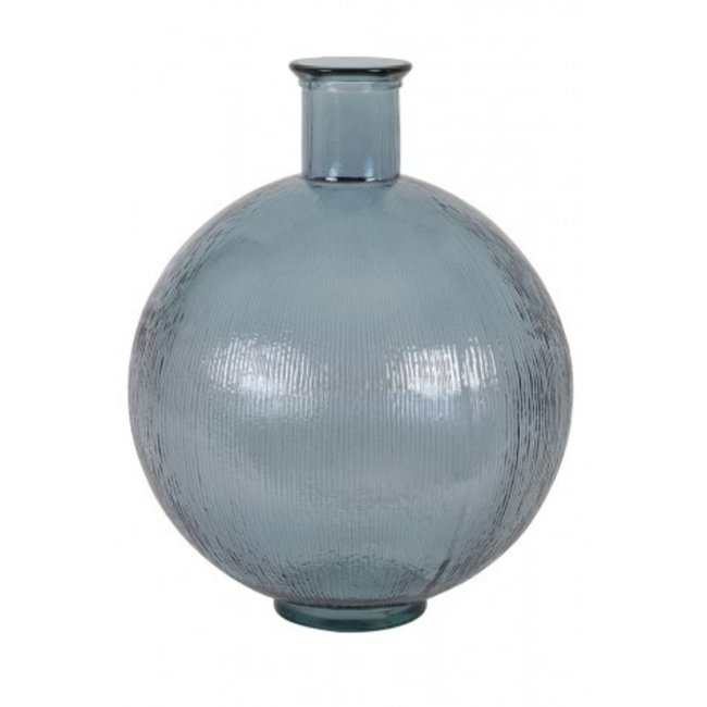 Light en Living Vaas Ø34x42 cm RALLOCI glas licht blauw van Light & Living