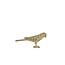 Light en Living Ornament 19x5x11 cm BIRD goud van Light en Living