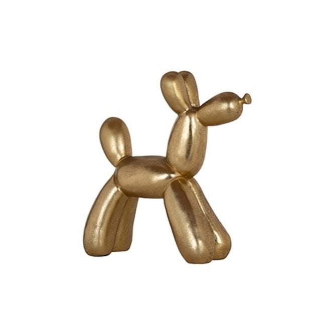 Richmond Interiors  Decoratief beeld hond goudkleurig