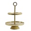 Light en Living Luxe Etagère 2-laags LUTEK Goud – Light & Living