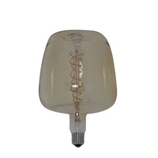 Light en Living Deco LED Ø16x23 cm LIGHT 6W amber E27 dimbaar