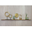 Light en Living Ornament op voet Ø35x56 cm WAIWO ruw antiek brons-mat zwart