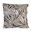 Light en Living Kussen ISHIRI print bruin vierkant